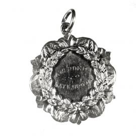 Reverse of medal awarded to Kate Brown, Waratah, NSW, Australia, September, 1888.