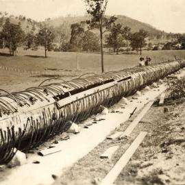 Chichester Dam Pipeline, NSW, Australia, 1922.