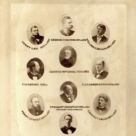 Poster of the United States Consular Officers, Newcastle, NSW, Australia