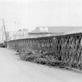 Flood damage - 1955 Flood - Maitland, NSW, Australia