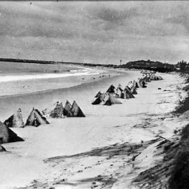Tank traps on Stockton Beach, NSW, [n.d.]