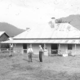 Original Gloucester House - Gloucester A.A. Coy Out-Station. W. Dalton 1950. Harold Matthewson and [end of text]