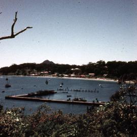 Nelsons Bay, October 1960 from the Methodist Church