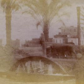 Waterwheel Suez, c. 1917