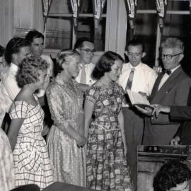 Secondary Students at Practice Teaching, Newcastle Teachers' College, NSW, Australia - 1958
