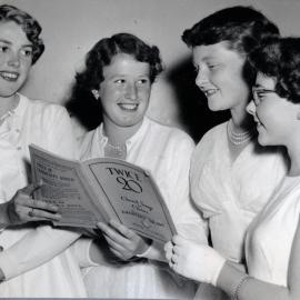 Music Society - Choral Concert, Newcastle Teachers' College, NSW, Australia - 1958