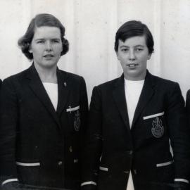 Women's Squash, Newcastle Teachers' College, NSW, Australia - 1958