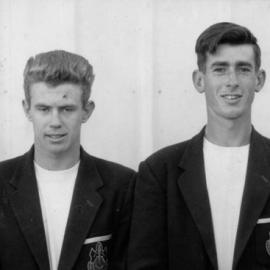 Men's Tennis Team, Newcastle Teachers' College, NSW, Australia - 1958