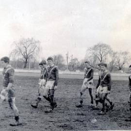 Rugby Union Team. A photograph from the Newcastle Teachers' College, NSW, Australia 1957 Album