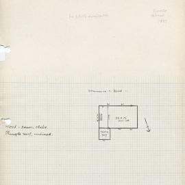 Plan of St. Matthias Church,  situated in Denman, NSW, Australia
