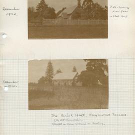 Plan of St. John's Church, situated in Raymond Terrace, NSW, Australia
