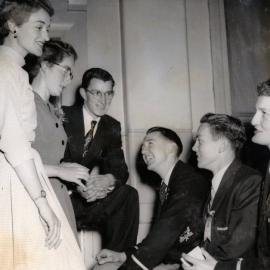 Student Social, Newcastle Teachers' College, NSW, Australia - 1955