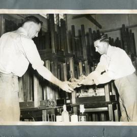 Newcastle Teachers' College Preparation - Dr Stainer, Mr Gillard - 1949