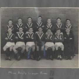 Mens Rugby League Team - 1949, Newcastle Teachers' College