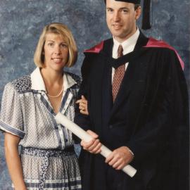 Michael Forrest and wife, the University of Newcastle. Australia - 1994