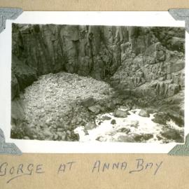 Gorge at Anna Bay (NSW), c. 1940s