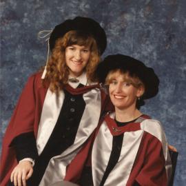 Julie Byles with Kerrie Clover, the University of Newcastle, Australia - 1994