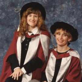 Julie Byles with Kerrie Clover, the University of Newcastle, Australia - 1994