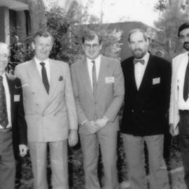 Attendees at the National Masonry Seminar hosted by the Department of Civil Engineering and Surveying, the University of Newcastle, Australia - 1991