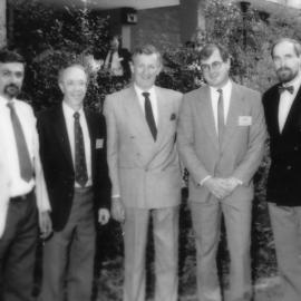 Attendees at the National Masonry Seminar, the University of Newcastle, Australia - 1991