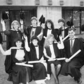 A group of music graduates, the University of Newcastle, Australia - 1991