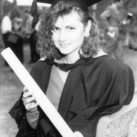 An unidentified graduate, the University of Newcastle, Australia - 1991