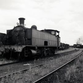 Locomotive 30 at Hexham, NSW, 1 February 1985