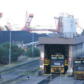 Coal train, 8 November 2010