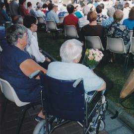 [Unknown People watching the Graduation Cermony]