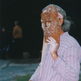Unidentified performer at a Central Coast Campus event [n.d.].