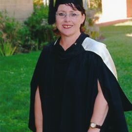 Unidentified graduate at Central Coast Campus graduation, 14th April 2005.