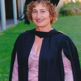Unidentified graduate at Central Coast Campus graduation, 14th April 2005.