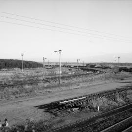 Hexham Sidings, Hexham, NSW, July 1988
