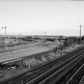 Hexham Sidings, Hexham, NSW, July 1988