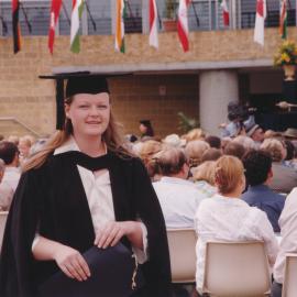 Unidentified graduate at Central Coast Campus Graduation [n.d.]
