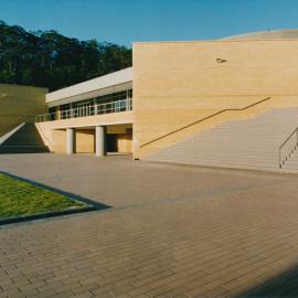 The exterior of the library at Central Coast Campus [1995].