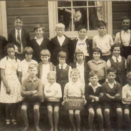 School photo, NSW Central Coast area, 1937