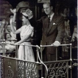 Queen Elizabeth II and Prince Philip, NSW Central Coast area, [1954]
