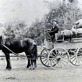 W.J. Chapman [delivery] wagon, NSW Central Coast area, [n.d.]