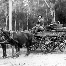 W.J. Chapman [delivery] wagon, NSW Central Coast area, [n.d.]
