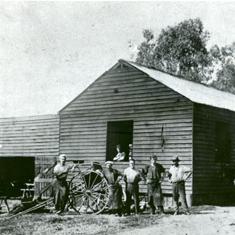 Men with horses and wagons, [NSW Central Coast area, [n.d.]