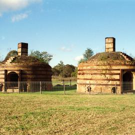 Derelict kilns at Cessnock Pottery Works, Cessnock, NSW