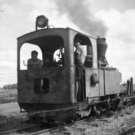 Haughton Sugar Company, tank locomotive, Decauville product 0-4-2T, Giru, Qld, [1930s]