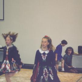 Unidentified girl Irish dancing [n.d.] [unknown location]