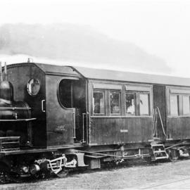 SAR "Coffee Pot" Steam Rail Motor, Naracoorte, SA, [1930s]