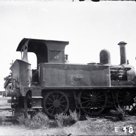 SAR, Q Class, No. 87, Mile End Locomotive Depot, Mile End, SA, [1920s]