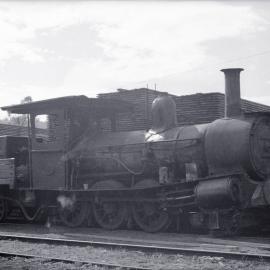 Goodwood Timber Co Locomotive, Locomotive No.5 Mogul type, Noojee, Vic [1930s] 