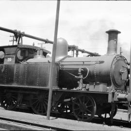 SAR, P Class No. 70 & F Class No. 185, Mile End Locomotive Depot, [1930s]