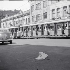 NSWGT, P Class Tram, No. 1588, Oxford Street, Darlinghurst, NSW, [1940s]