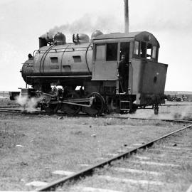 AIS, Locomotive "Bandicoot" saddle tank type locomotive, Port Kembla, NSW [c.1930s]